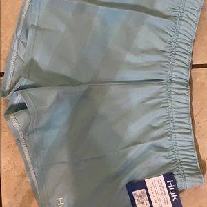 Blue HUK shorts